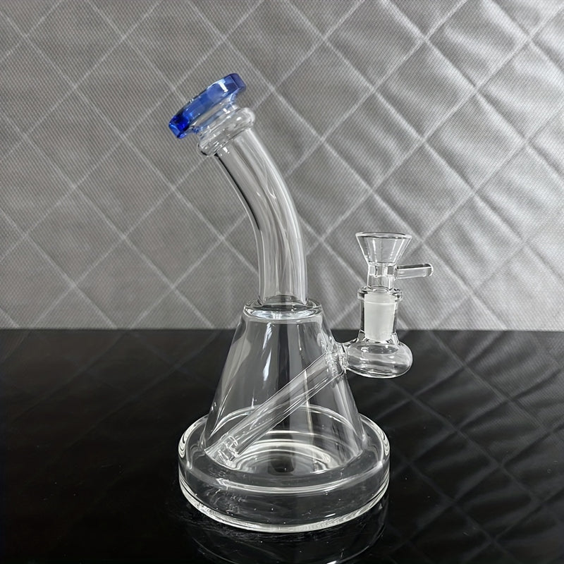 Blue Bent Neck Water Pipe