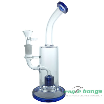 Mini Style Glass Bong with a Carb Blue 5.9 - small bongs, sale portable  bongs, buy a small bong online on