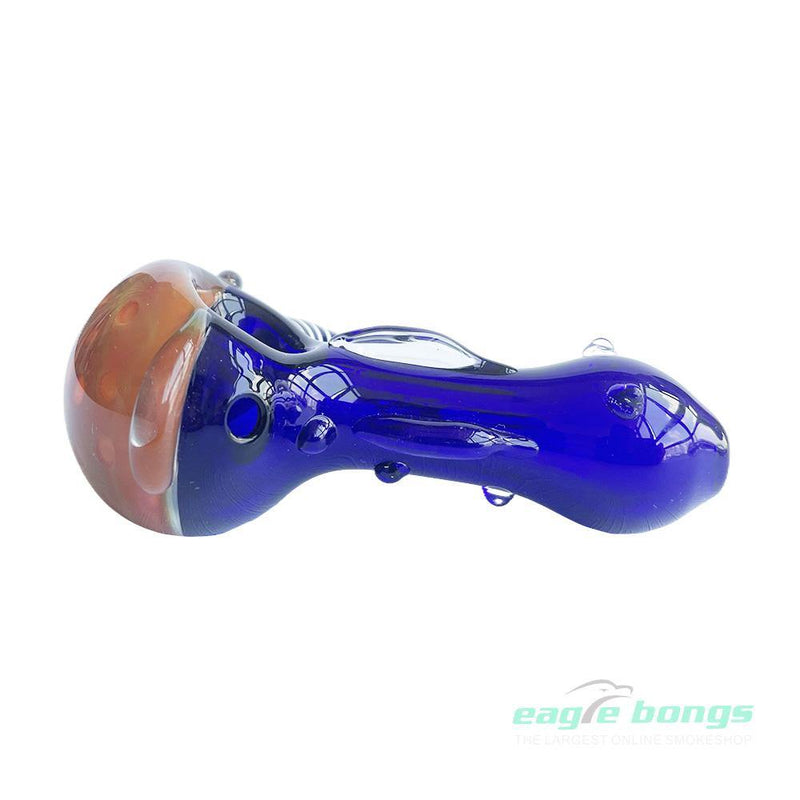 EagleBongs  Glass - Cheshire Cat Glow In the Dark Hand Pipe - eaglebongs