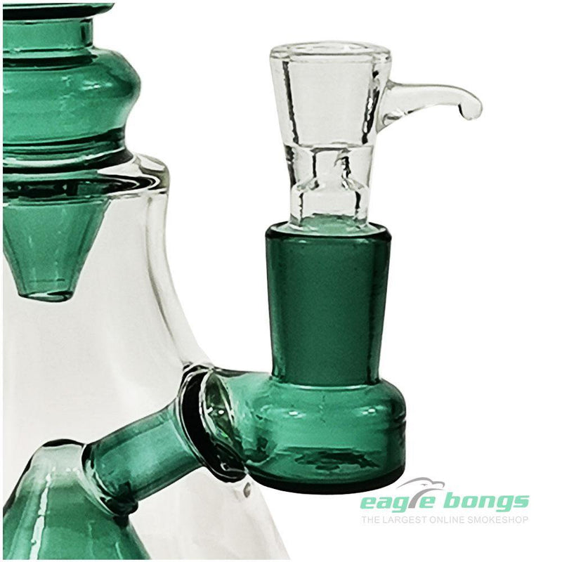 Hourglass Showerhead Diffuser Mini Bubblers | Sapphire - 7.5IN - eaglebongs