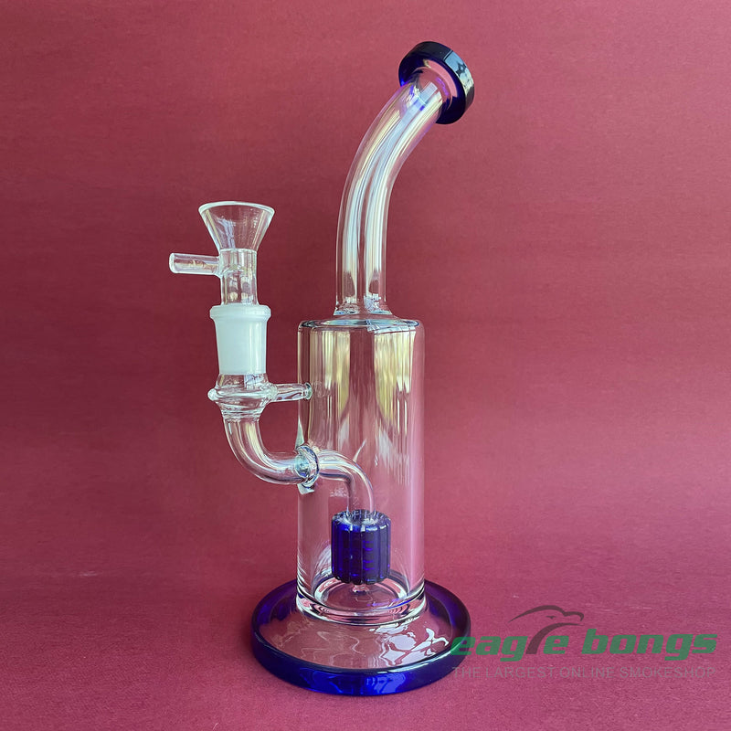 Bubblers With Blue Color Base And MATRIX 9.3IN