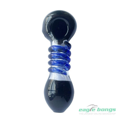 EagleBongs Glass - Freeze-A-Bowl Glitter Pipe in Star Gold - eaglebongs