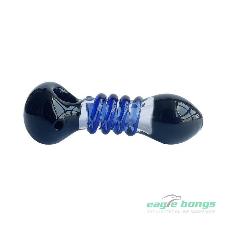 EagleBongs Glass - Freeze-A-Bowl Glitter Pipe in Star Gold - eaglebongs