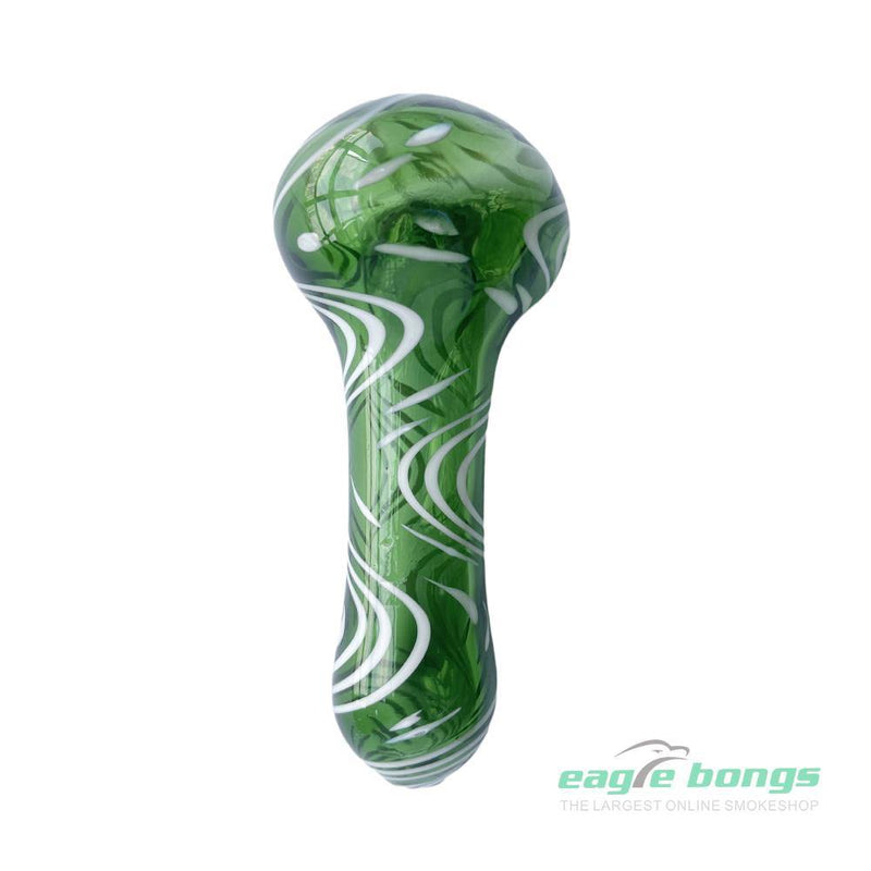 EagleBongs  Glass - Glow In The Dark Cyclops Hand Pipe - eaglebongs